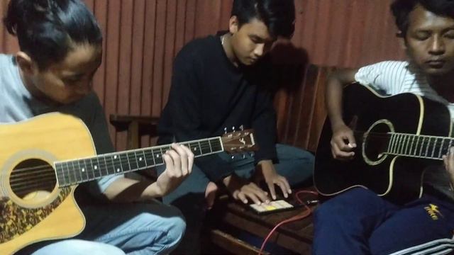 Manike Mage Hithe ( Guitar & Walk band App ) Instrumental cover смотреть онлайн