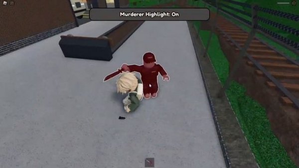 Using AIM TRAINERS for MM2 (roblox mm2)