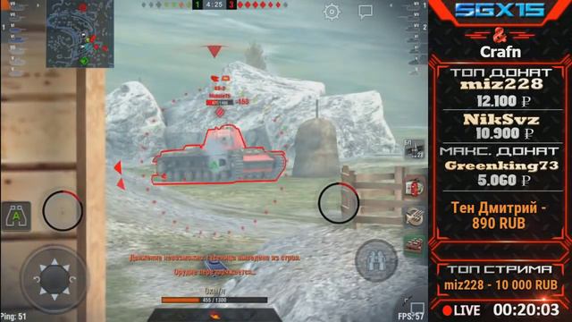 WoT Blitz Мастер на Panther M10 - World of Tanks Blitz Panther M10 (М) смотреть онлайн