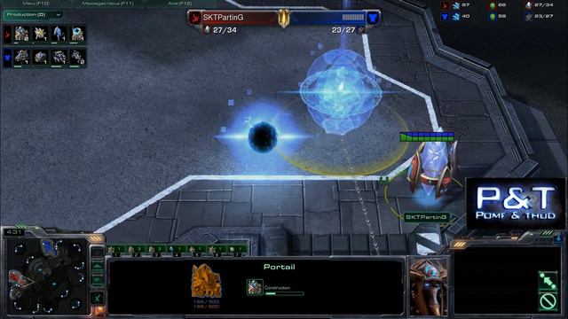 (HD656) Parting vs Lucifron - G1 - PvT - Starcraft 2 Replay [FR] смотреть онлайн