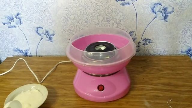 Обзор апарата для приготовлення сахарної вати COTTON CANDY MAKER смотреть онлайн