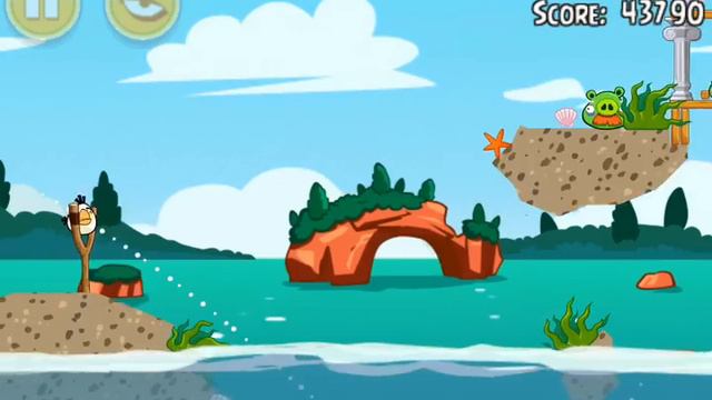 Angry Birds Seasons - 1-6 - Piglantis - 3 Stars - Walkthrough смотреть онлайн