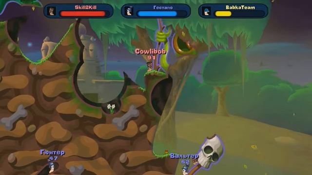 НОЧНОЙ УГАР #5 или Инженерные войска в Worms Reloaded смотреть онлайн