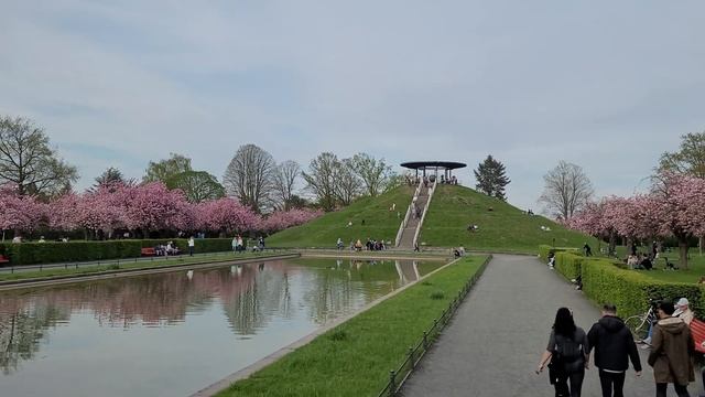 [4K] Lilienthal-Park und -Gedenkstätte zur Zeit der Kirschblüte смотреть онлайн
