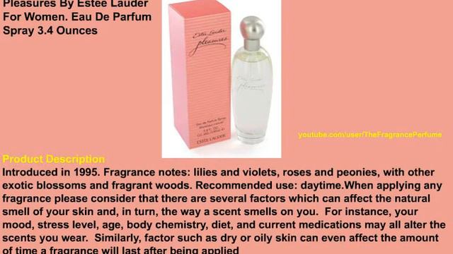 Pleasures By Estee Lauder For Women Eau De Parfum Spray смотреть онлайн