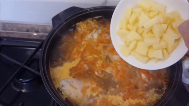 борщ из курицы.(вкусно и просто.) смотреть онлайн
