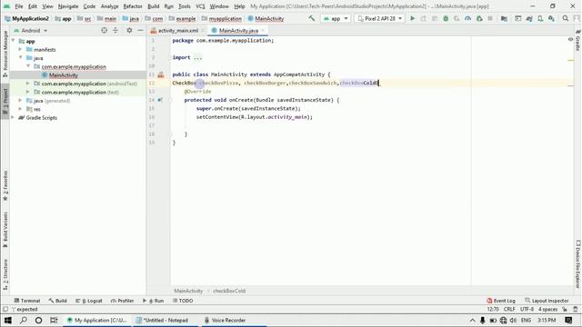 How to use Checkbox in Android Studio | اردو / हिन्दी | Technical Peers смотреть онлайн