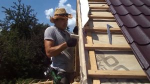 Монтаж ветровой доски для металлочерепицы (Школа кровельщиков) Кривой Рог