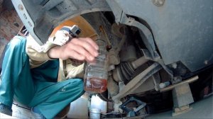 прокачка, замена тормозной жидкости китайской приблудой