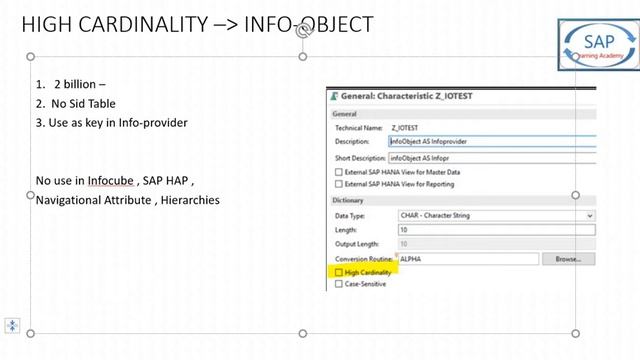 High Cardinality in SAP BW | The use of High Cardinality in Info-Object in SAP BW смотреть онлайн
