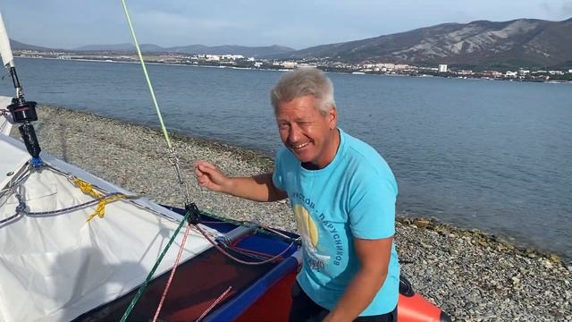 Вынос галсового угла геннакера вперед Часть 1 смотреть онлайн
