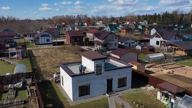 Наш участок с высоты дрона смотреть онлайн