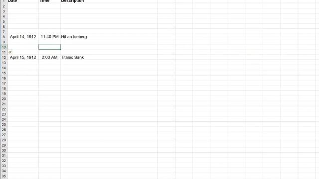 How to Build a Timeline in Excel смотреть онлайн