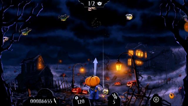Shoot The Zombirds - Спаси ТыквоДеток / прохождение игры смотреть онлайн