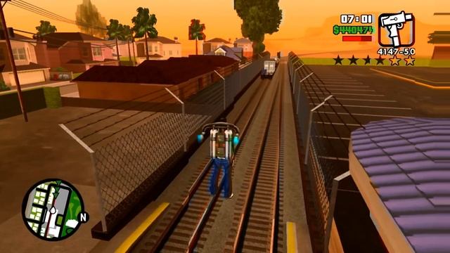Grand Theft Auto: San Andreas - Part 50 - Hard Train Mission (GTA Walkthrough / Gameplay) смотреть онлайн
