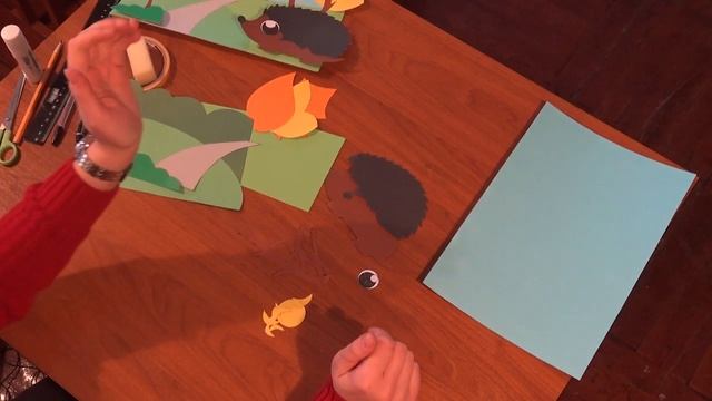 Апликация поделки "Осень" смотреть онлайн