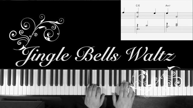 “Jingle Bells Piano Waltz” Easy but Beautiful смотреть онлайн