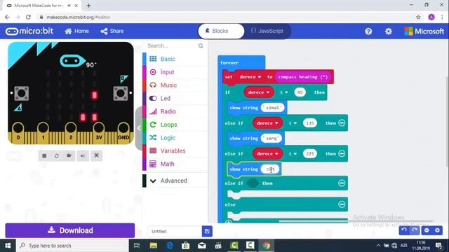 Mikrobit Kompas / Micro:bit Compass смотреть онлайн