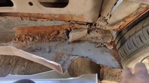 Замена порога матиз, пошагово. Барнаул.