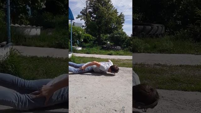 Отжимания На Одной Руке С Ровным Корпусом 18 раз! смотреть онлайн