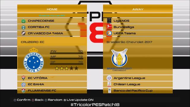 TricolorPES Patch V1.0 PES 2018 PC DOWNLOAD смотреть онлайн