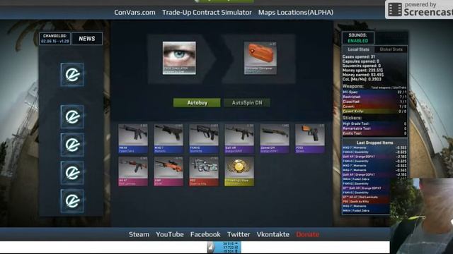 cs go case simulator ep 1 StatTrack death by kitty смотреть онлайн