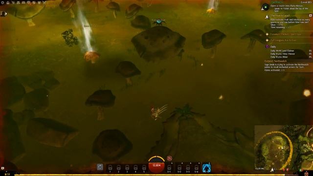 Guild Wars 2 - Heart Of Thorns - The Floor Is Lava? Adventure - Gold! (1:47) смотреть онлайн