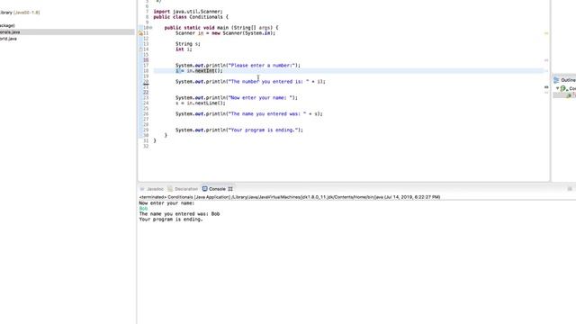 01 15 Problems with nextInt смотреть онлайн