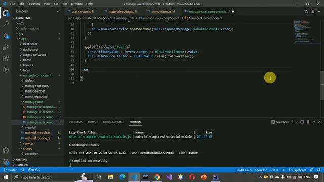 19. Cafe Management System - User Page (Angular, Spring Boot - Java, MySQL Database) смотреть онлайн