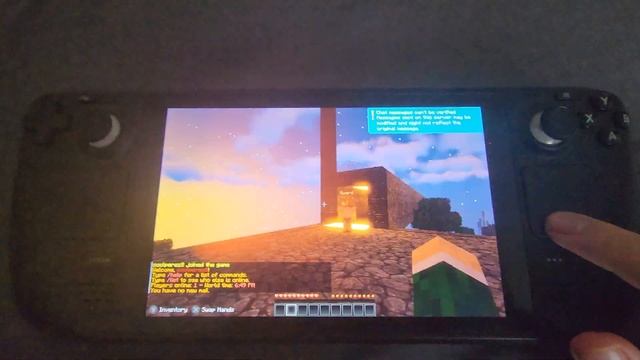 Minecraft 1.19.2 + Shaders on Steam Deck 512GB смотреть онлайн