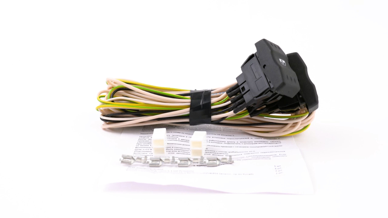 Комплект для подключения передних электростеклоподъемников Renault Logan I faza 1 смотреть онлайн