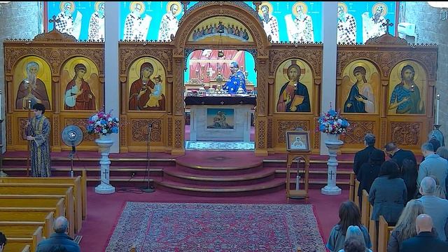 St. John of Damascus Church Divine Liturgy смотреть онлайн