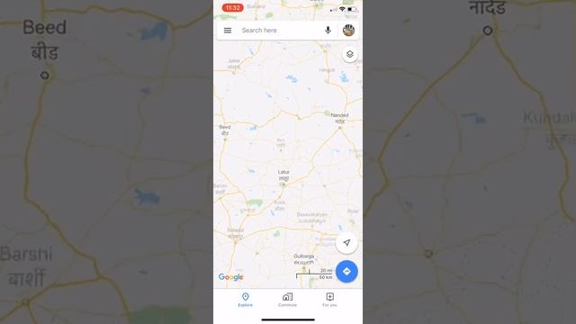 Satellite Aerial view Chatrapathi Shivaji Maharaj