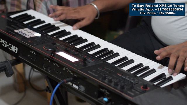 Roland XPS 30 Keyboard Best Indian Tones 2019 смотреть онлайн