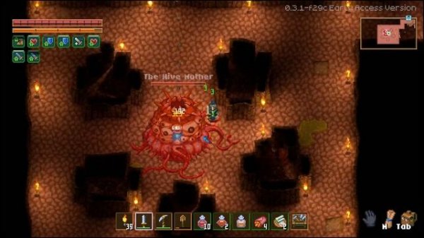 Core Keeper: How To Beat The HIVE MOTHER (Easily)