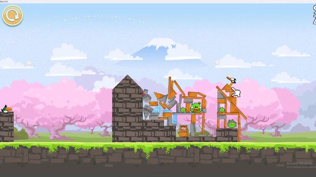 Angry Birds Seasons PC Cherry Blossom Levels 6-10 смотреть онлайн