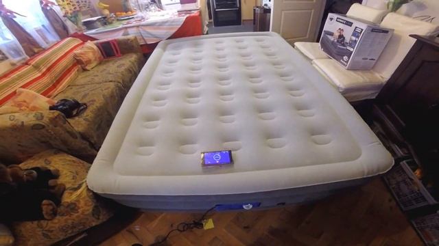Bestway AlwayzAire Airbed Inflatable Queen Mattress with Built-In Dual Inflation Air Pump Review смотреть онлайн