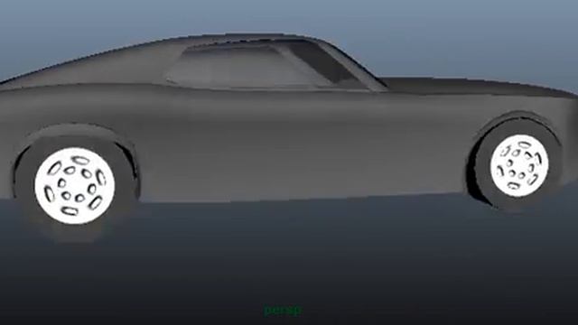 maya model - mustang car смотреть онлайн
