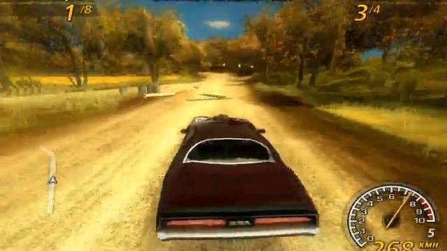 FlatOut 2 - Midwest Ranch 3 [Street] 4 Laps - 2'49"26 [World Record] смотреть онлайн