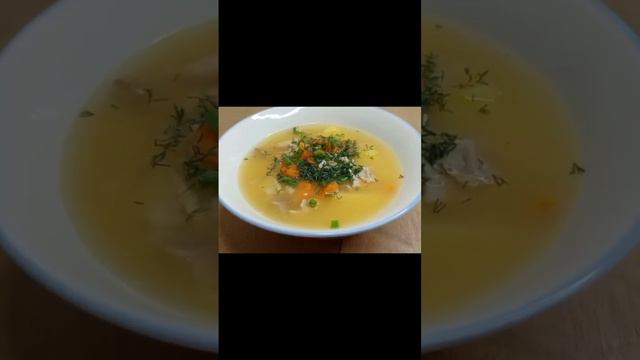 Горох қосылған сорпа.