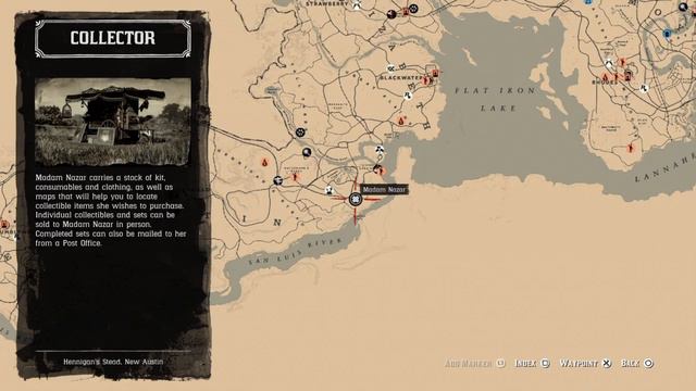 Madam Nazar location 12 September 2021 in Red Dead Online Collector Role смотреть онлайн