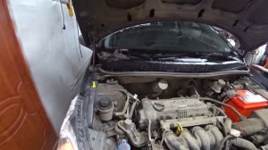 Неисправность гидроусилителя руля Hyundai Solaris, шум, стук подшипника.