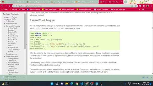 Python & Tkinter Workshop - Lyriclious - W0002 - Clock Widget смотреть онлайн