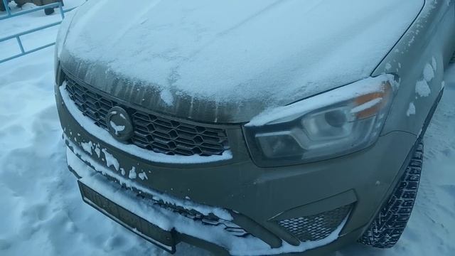 Ssangyong Actyon мороз -25 смотреть онлайн