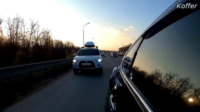Автобокс на крышу Koffer A 430 обзор, комплектация, установка, испытание на скорости смотреть онлайн