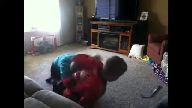 Mini hockey game with my friend-"FIRST VIDEO" смотреть онлайн