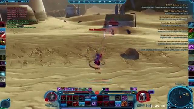 SWTOR Duel Sith Assassin vs Sith Sorcerer смотреть онлайн