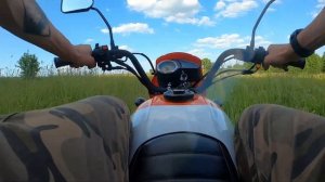 Покатушка на colt scrambler