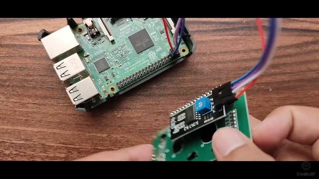 Raspberry Pi 16x2 LCD Display Python Tutorial смотреть онлайн