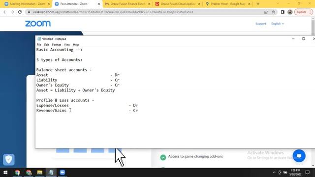 Basic Accounting | Account Types | Oracle Applications смотреть онлайн